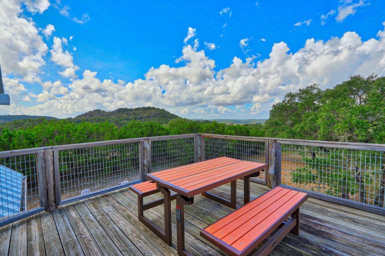 Log Cabin At Old Glory Ranch Wimberley Ngoại thất bức ảnh