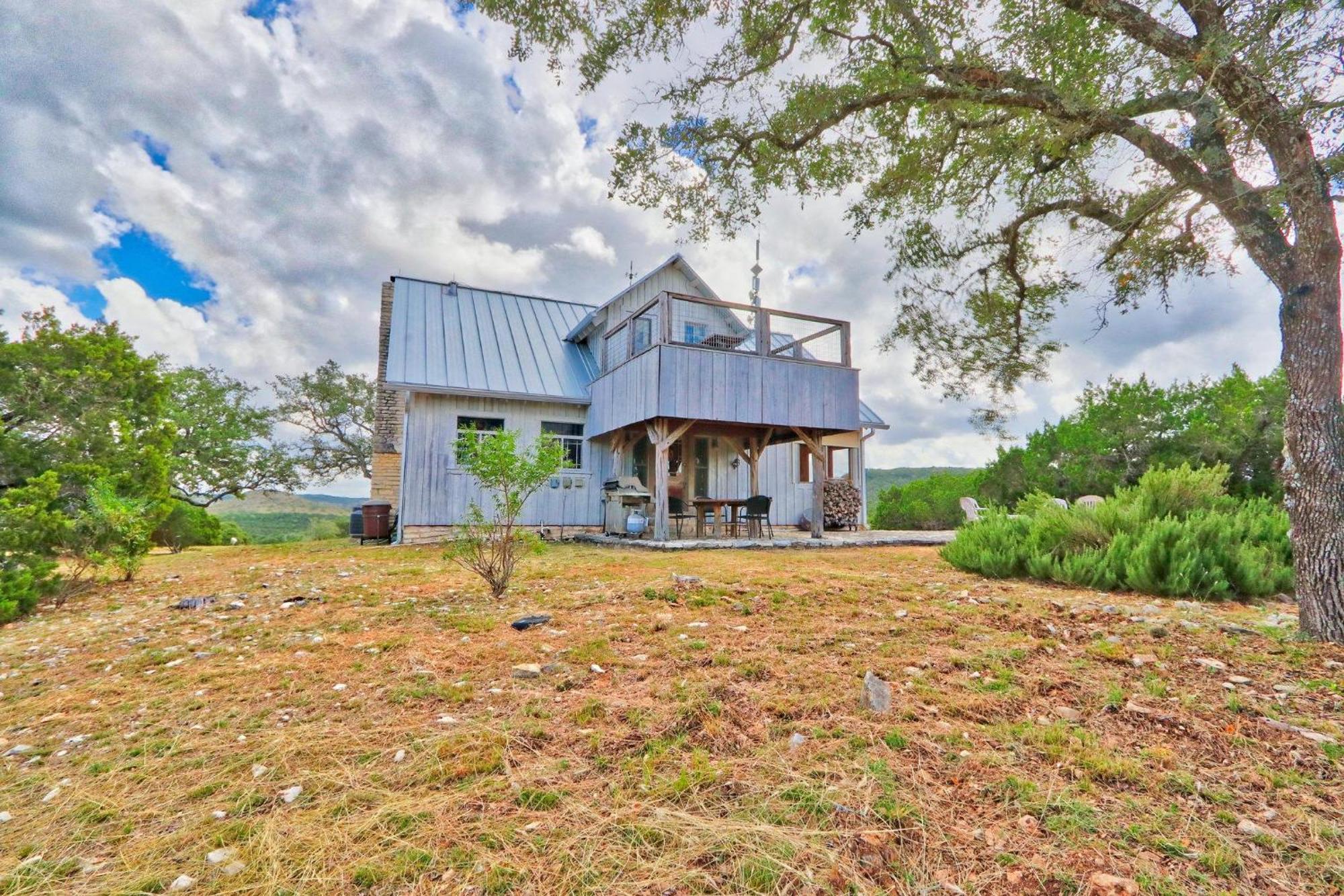 Log Cabin At Old Glory Ranch Wimberley Ngoại thất bức ảnh
